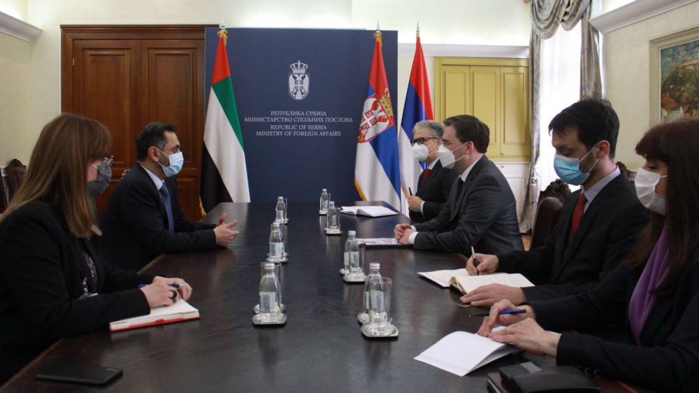 Iskreno prijateljstvo i uspešna saradnja Srbije i UAE